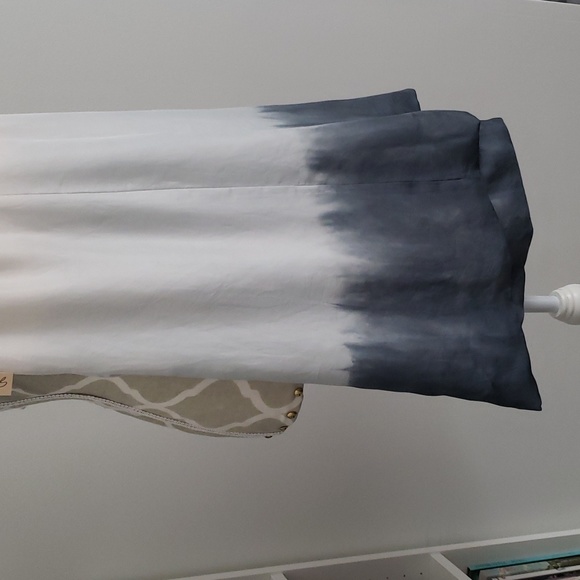 Graham and Spencer silk bubble hem short strapless dress. - Picture 4 of 4